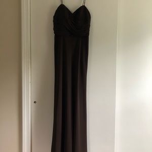 Floor length evening gown